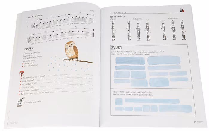 KN Flautoškola 1 - Učebnice hry na sopránovou zobcovou flétnu - Curs flaut drept tip soprană