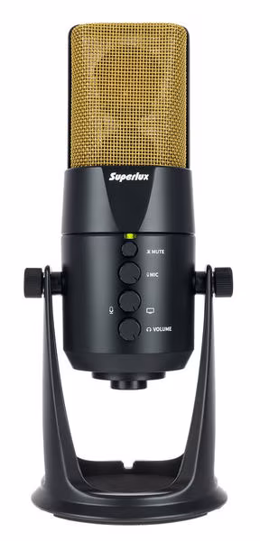 Superlux L401U (neambalat) - Microfon USB condensator