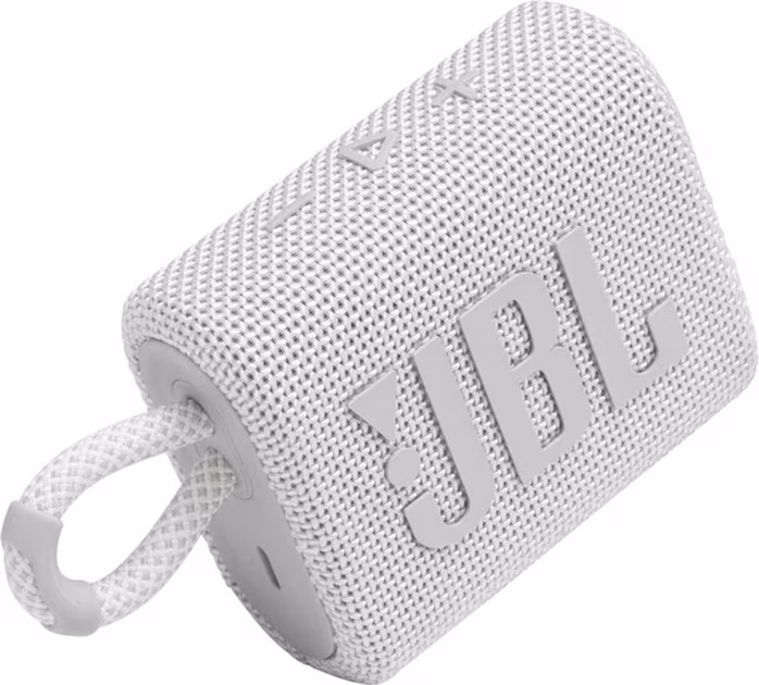 JBL GO3 White - Difuzor portabil fără fir