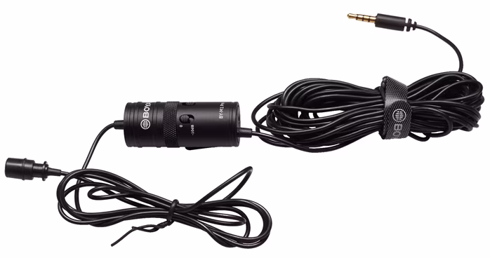 Boya BY-M1 Pro (neambalat) - Microfon lavalieră cu condensator