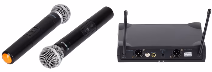 Bespeco GM905R (neambalat) - Set dual fără fir 