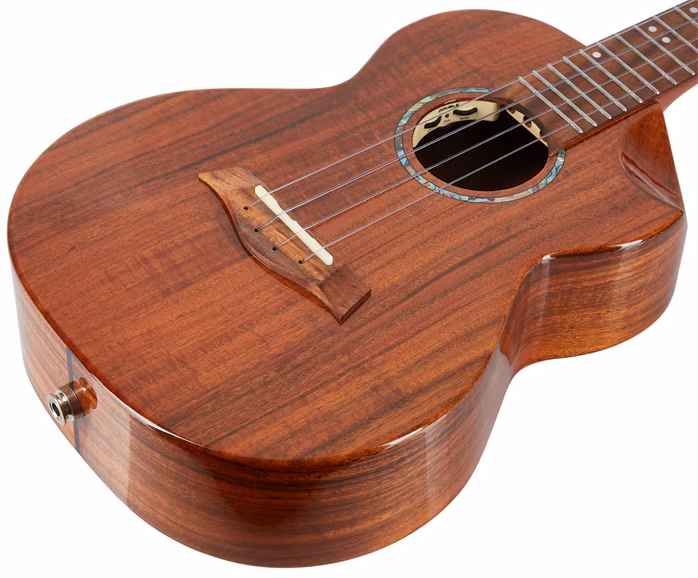 Flight Mustang Tenor EQ-A Natural - Ukulele electro-acustice