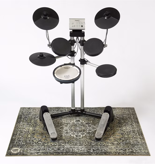 DRUMnBASE Vintage Persian Stage Mat 130 Green - Covor