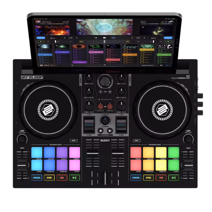 Reloop Buddy - DJ controller cu placă de sunet 