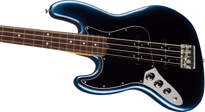 Fender American Professional II Jazz Bass LH RW DK NIT - Chitară electrică bas pentru stângaci