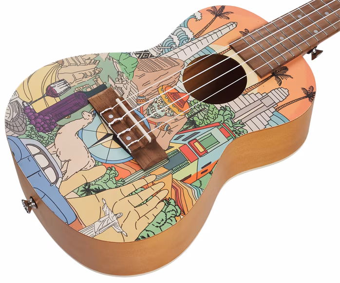 Bamboo Latin 23 - Ukulele acustice