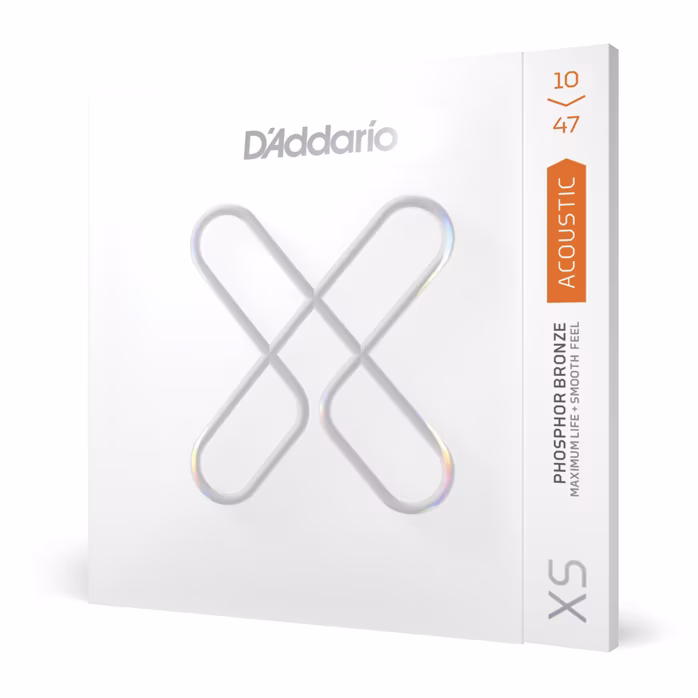 D'Addario XSAPB1047 - Corzi de metal pentru chitară acustică