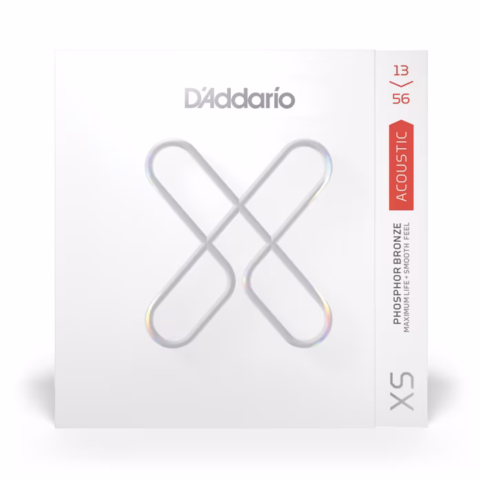 D'Addario XSAPB1356 - Corzi de metal pentru chitară acustică