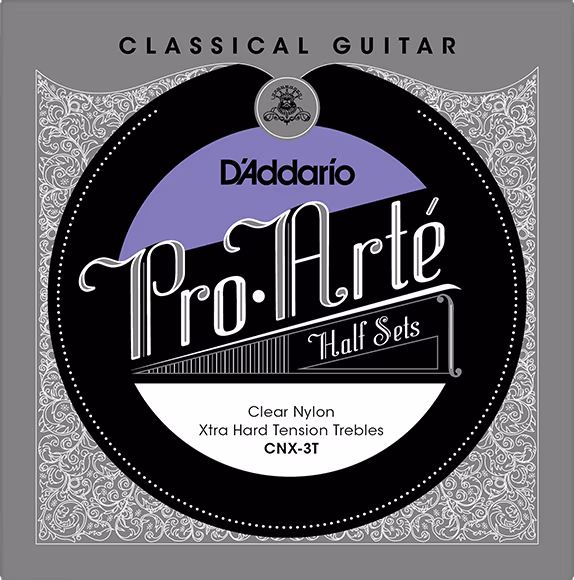 D'Addario CNX-3T - Corzi din nailon pentru chitară clasică