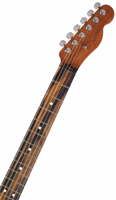 Fender American Acoustasonic Telecaster Black - Chitară hibridă electro-acustică