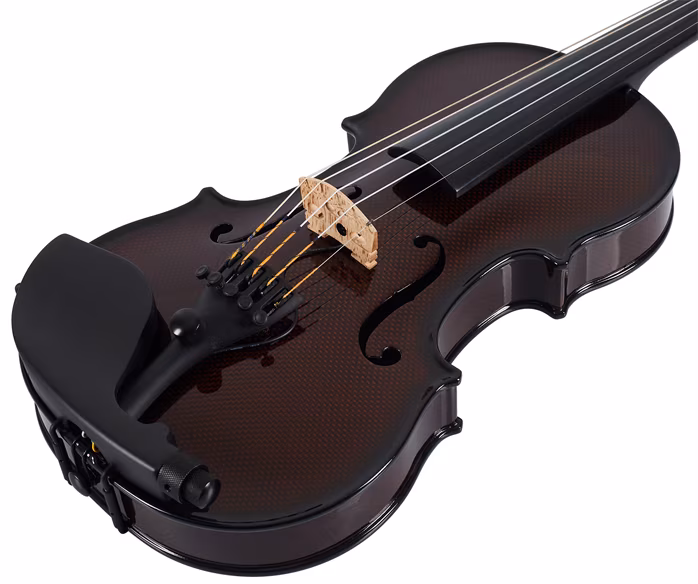 Glasser CC Violin 5s Acoustic Electric BR (neambalat) - Vioară electrică-acustică cu cinci coarde