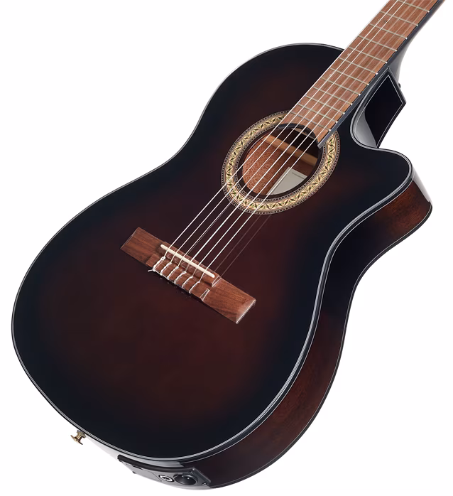 Ibanez GA35TCE Dark Violin Sunburst - Chitară clasică electro-acustică