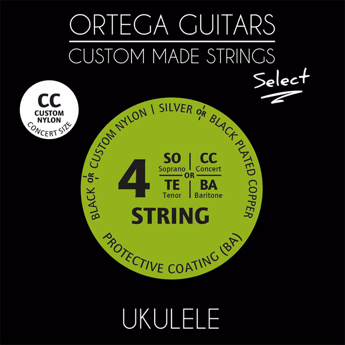 Ortega UKS-SO - Corzi ukulele sopran 