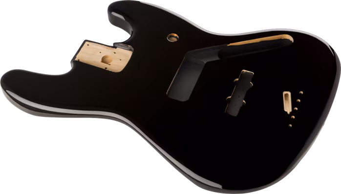 Fender Standard Series Jazz Bass Alder Body, Black - Corp bas