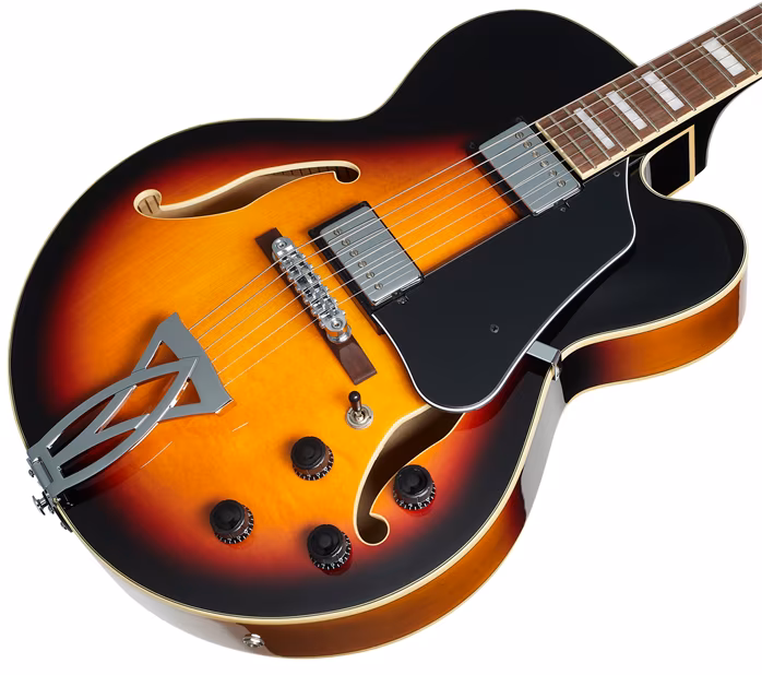 Ibanez AF75 Brown Sunburst - Chitară semi-acustică