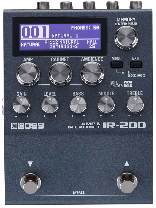Boss IR-200 - Efect chitară