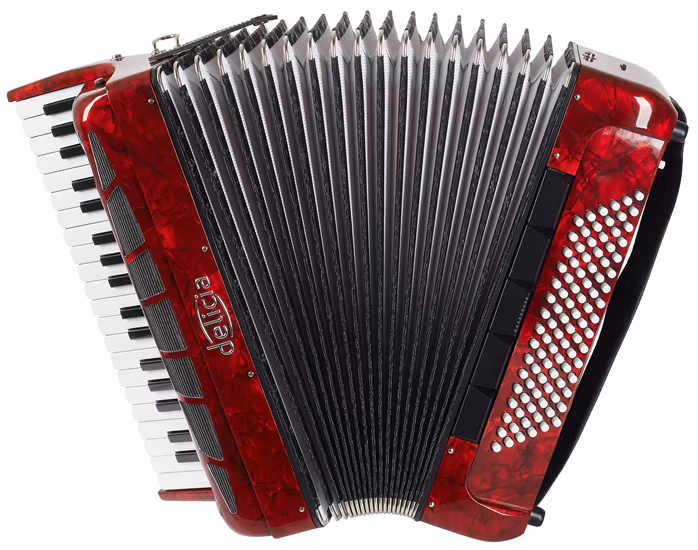 Delicia Carmen 96 Premium, Red - Acordeon 