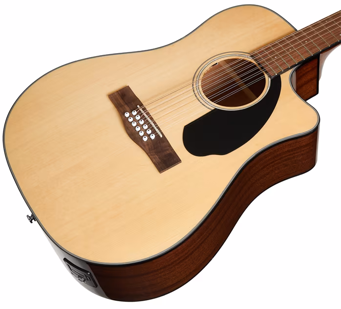 Fender CD-60SCE-12 NAT (neambalat) - Chitară electro-acustică cu 12 corzi