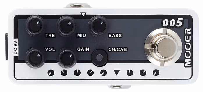 Mooer Micro PreAMP 005 - Brown Sound 3 - Preamplificator pentru chitară 