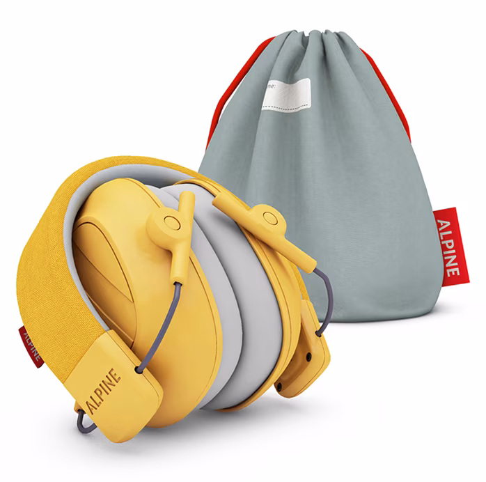 Alpine Muffy Yellow - Căşti izolare fonică pntru copii
