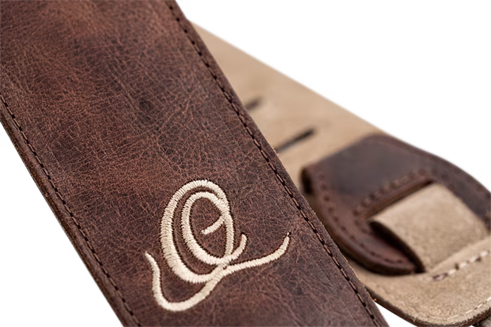 Ortega Suede Strap Peat - Curea chitară