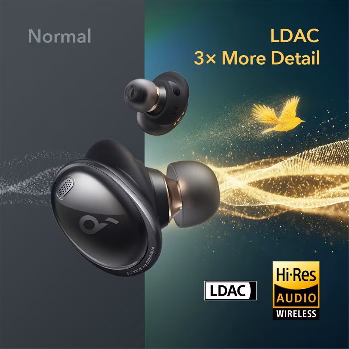 Anker Soundcore Liberty 3 Pro MIDNIGHT BLACK - Căşti fără fir