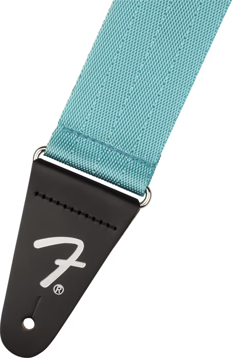 Fender American Professional Seatbelt Strap Miami Blue - Curea chitară