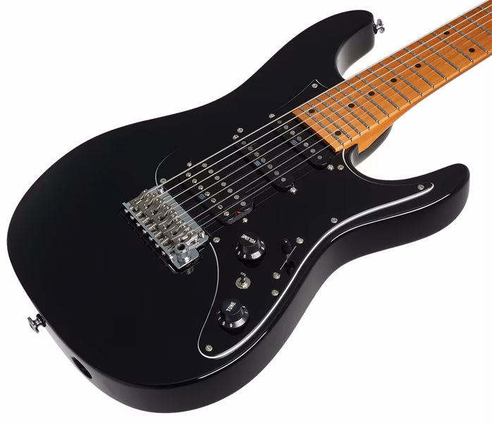Ibanez AZ24047 Black - Chitară electrică cu 7 corzi