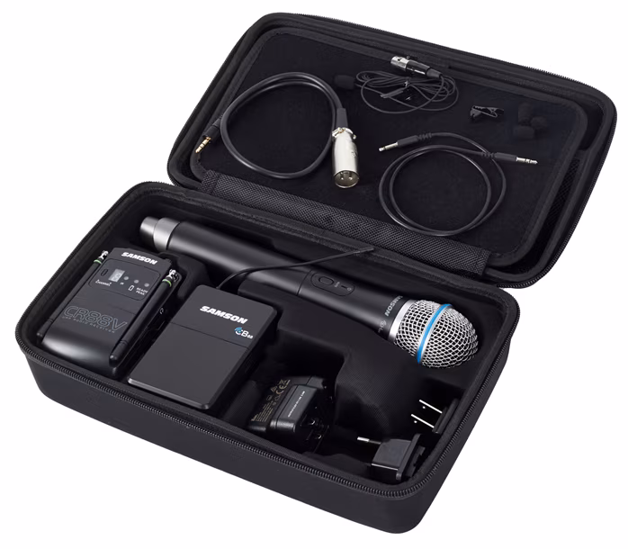 Samson Concert 88 Camera Combo K - Set fără fir cu microfon pentru reportaj 
