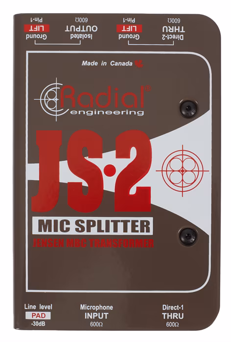 Radial Engineering JS2 - Splitter