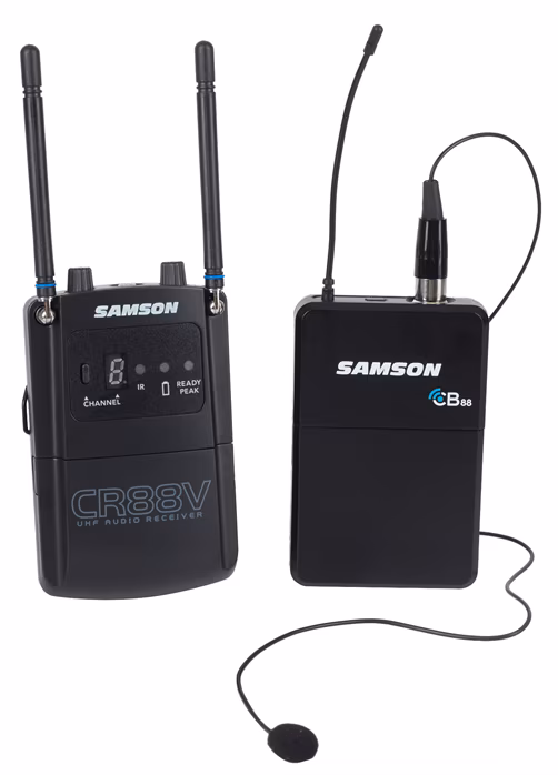 Samson Concert 88 Camera Lavalier F - Set fără fir cu microfon pentru reportaj 