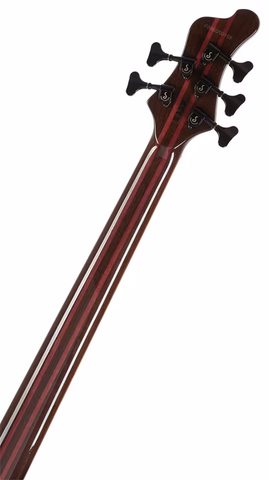 Mayones Patriot VF 5 37 Jeans Black 2T Blue Burst - Chitară bass electrică