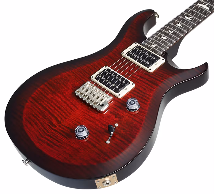 PRS S2 Custom 24 Fire Red Burst - Chitară electrică