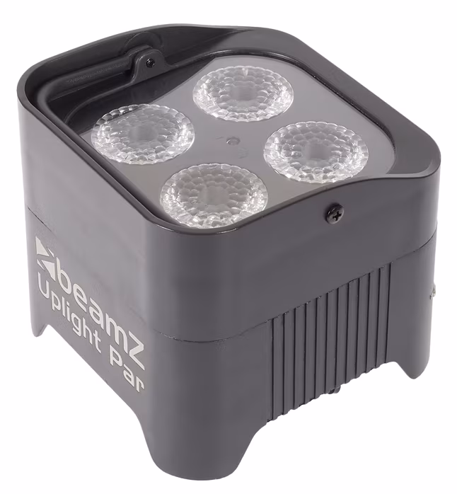 BeamZ BBP94 Battery Uplight Par 4x 10W - Reflector LED PAR