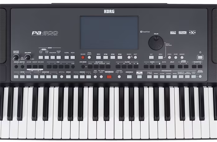 Korg Pa600 - Workstation, organizator