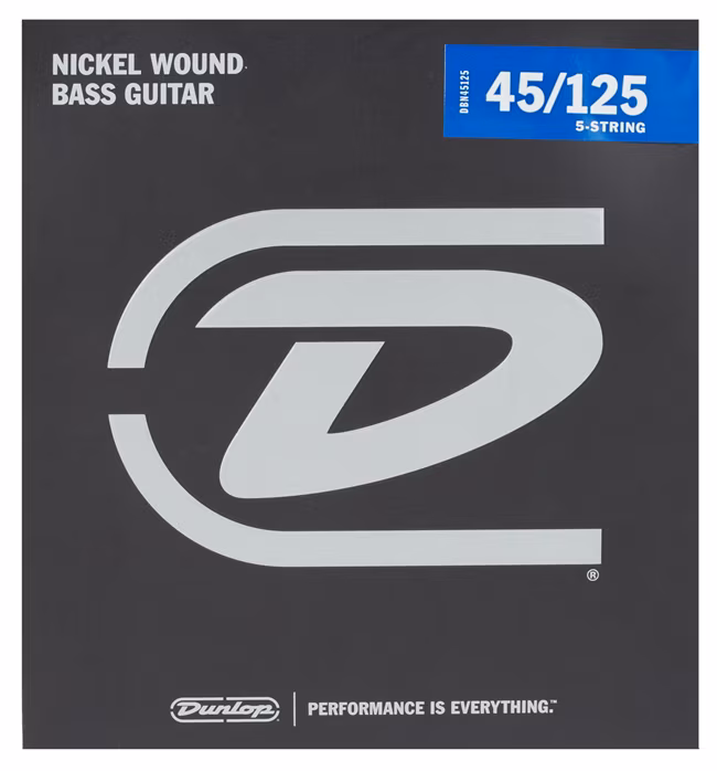 Dunlop DBN45125 - Corzi pentru chitară bas cu 5 corzi