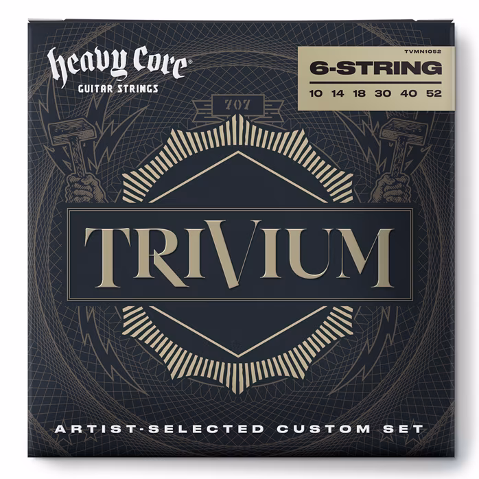 Dunlop Trivium String Lab Guitar Strings 10-52 - Corzi pentru chitară electrică