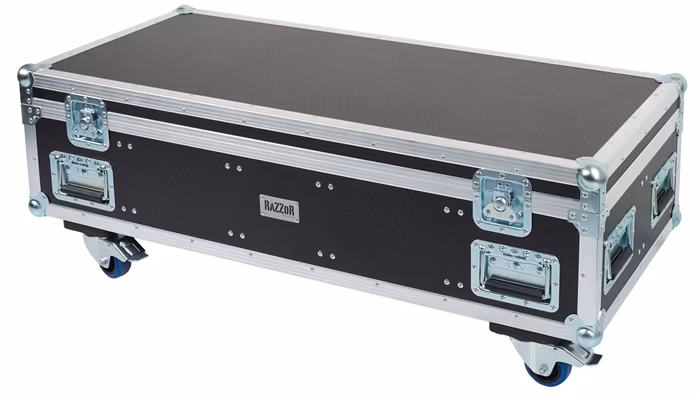 Razzor Cases 8x Chauvet ColorDashH7IP Static Wash light wheels - Case pentru lumini