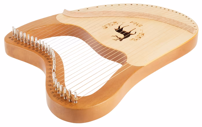 Byla Lyre Harp 27 Strings Natural - Liră