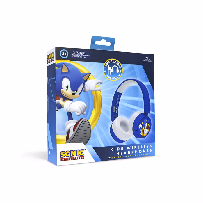 OTL Sonic the Hedgehog Kids Wireless Headphones - Căşti fără fir