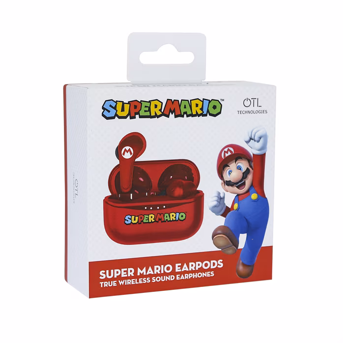 OTL Super Mario Red TWS Earpods - Căşti fără fir