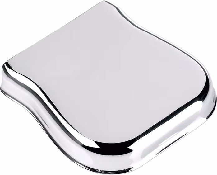Fender Pure Vintage Telecaster Ashtray Bridge Cover, Chrome - Hardware chitară 