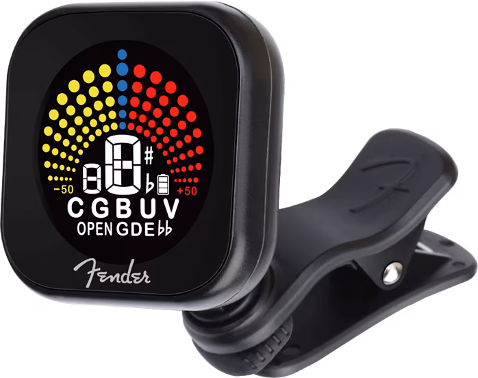 Fender Flash 2.0 Rechargeable Tuner - Acordor clip