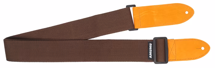 Amumu Pure Cotton Strap Brown (neambalat) - Curea chitară