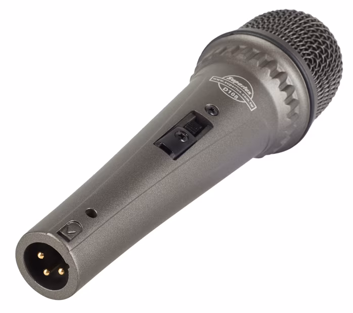 Superlux D108A - Microfon dinamic cu întrerupător