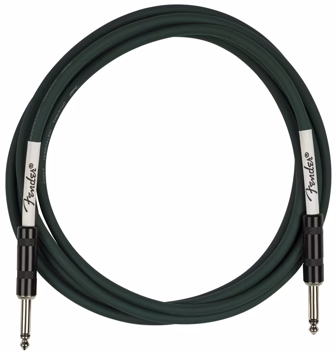 Fender Original Series 10' Instrument Cable Sherwood Green - Cablu pentru instrument