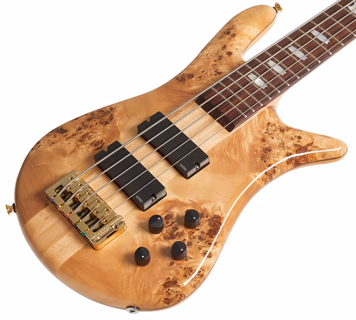 Spector Euro5 LX Poplar Burl Gloss - Chitară bass electrică