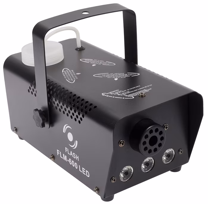 Flash FLM-600 MINI FOG MACHINE + RED - Maşină ceaţă cu LED