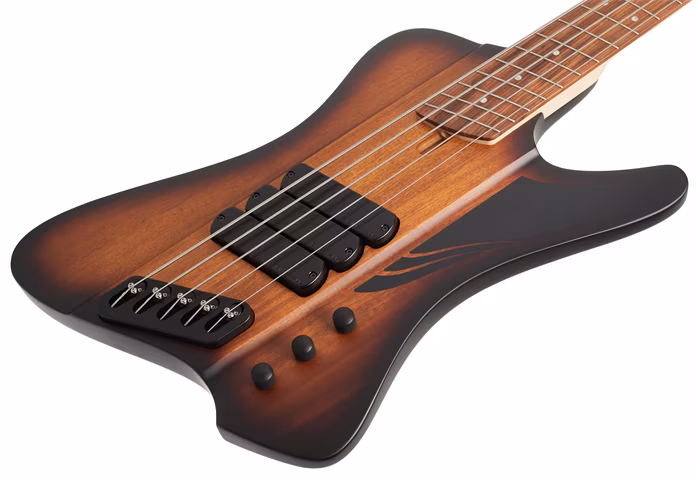Dingwall D-Roc 5 MN Vintage Burst - Chitară bass electrică