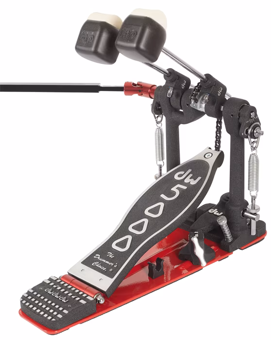 DW 5002AH4 Accelerator - Pedală dublă pentru tobă bas 